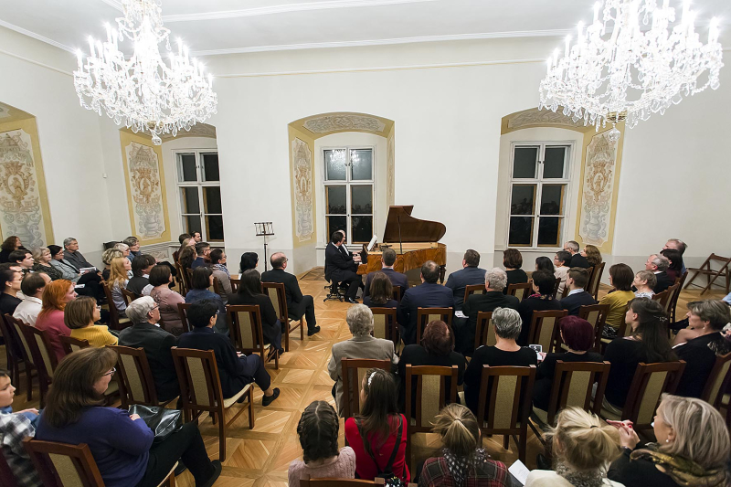 Slavnostní otevření hudebního sálu zámku Rosice 10. 11. 2019 (HO)